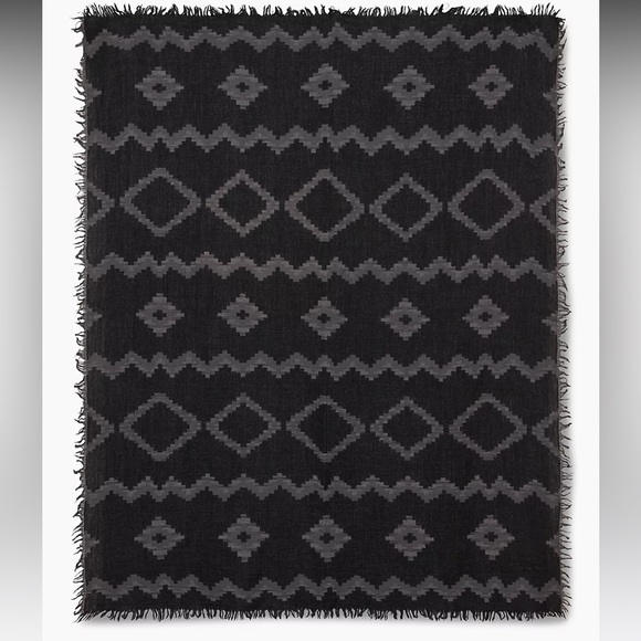 Diamond Mosaic Blanket Scarf - Picture 2 of 4